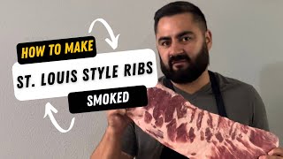 Insane Smoked St Louis Ribs FallOffTheBone Perfection 🔥🍖 ”food bbq ribs [upl. by Riek112]