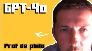 GPT4o prof de philo [upl. by Kory29]