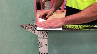 SUPERSTICK Flashing Tape Sill Installation [upl. by Fleming]