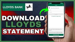 How To Get Lloyds Bank Statement Online 2024 [upl. by Florina573]