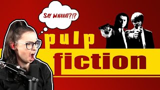 Pulp Fiction  1994  FIRST TIME WATCHING REACTION [upl. by Keene314]