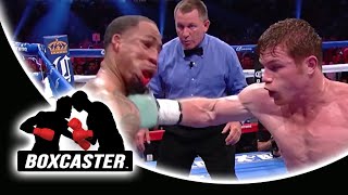 James Kirkland vs Canelo Alvarez  KNOCKOUT BOXING fight HD [upl. by Klute]