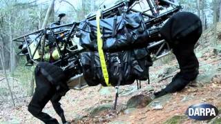 DARPA Legged Squad Support System LS3 [upl. by Rayford]