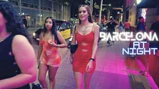 Barcelona nightlife clubs vlog walk  Summer 2022 [upl. by Eelrac998]