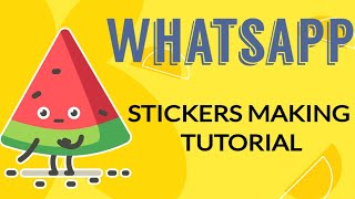 Convert Your Picture into Whatsapp Sticker  How To Make Whatsapp Stickers [upl. by Acquah]