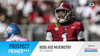 Prospect Primer KoolAid McKinstry CB Alabama [upl. by Rola]