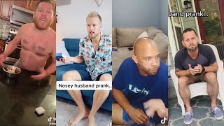 Nosey Husband Prank  TikTok Compilation 😂🤣 [upl. by Edia]