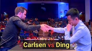 Magnus vs Ding  Blitz Chess [upl. by Ellecrag]