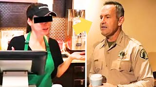 Starbucks Workers Laugh Refuse Cops Service  Corporate Offers Excuse [upl. by Marcelline]