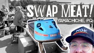 Vintage Snowmobile SWAP MEET Yamachiche Quebec 2023 [upl. by Imerej495]