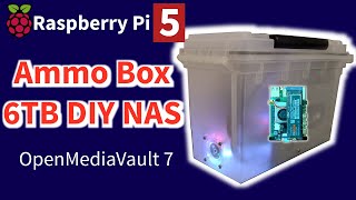 DIY 6TB Raspberry PI 5 NAS running OpenMediaVault 7 [upl. by Anade]