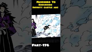 Muichiro Vs Upper Moon One Kokoshibo Epic Fight Movement From Demon Slayer demonslayer shorts [upl. by Llabmik]