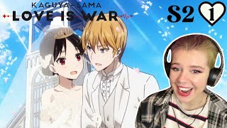 Kaguyasama Love is War Season 2 Episode 1 Reaction [upl. by Euqinemod]