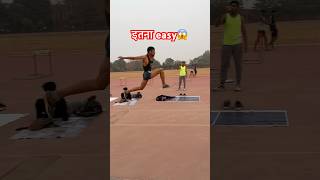 Tripple jump😱olympicsport athleticsmeet trackandfield hardwork athletics jumper shortsvideo [upl. by Charita]