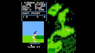 Vs Stroke amp Match Golf Arcade Longplay 1984 Nintendo Ladies Version set LG4 E [upl. by Salmon]