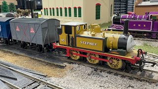 Hornby Stepney returns with Explosive Box Van Bachmann Trains [upl. by Lecirg985]