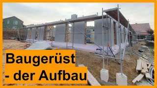 16b  Baugerüst  der Aufbau [upl. by Ahsinert]