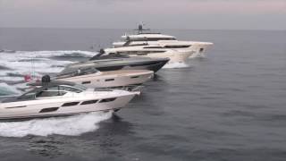 Luxury Yachts  Ferretti Group 2016 debuts [upl. by Chemosh377]