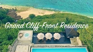 Grand Clifffront Residence  5bedroom luxurious villa in Uluwatu Bali [upl. by Noirred177]