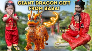 Surprising Our SON with His Own quotGIANT DRAGONquot For Chinese NY 🐲 [upl. by Nerita]