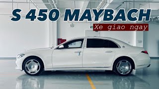 MercedesBenz S 450 Maybach 2023 Màu Trắng Giao Ngay  Hoan Channel [upl. by Retha]