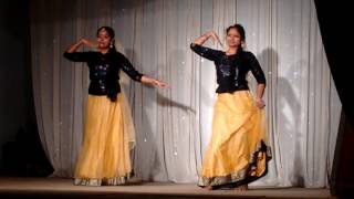 Unnai kaanadhu naan dance performance by Bindya and Vyshna [upl. by Iand51]