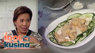 Chef Boy Logro shares his Braised Fish Fillet with Tofu recipe to Susan Enriquez  Idol Sa Kusina [upl. by Otxilac]