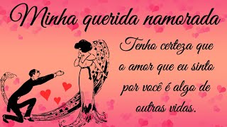 minha namorada namorada 😘 mensagem romântica 😘 mensagem de amor 😘 declaração de amor teamo amor [upl. by Hillegass]