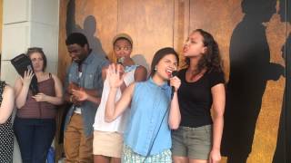 HAMILTON Ham4Ham 8415 with Renée Elise Goldsberry Phillipa Soo amp Jasmine Cephas Jones [upl. by Anoniw]