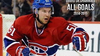 David Desharnais All Goals from the 20142015 NHL season and playoffs [upl. by Nolana]