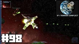 Lets Play X3 Terran Conflict 98 Goner Plot 9 Saving the Elder amp Boarding Syndicate Centaur Action [upl. by Dnalor]