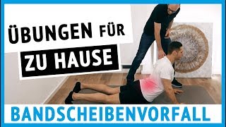 Bandscheibenvorfall 3 Übungen LWS für zu Hause [upl. by Carolin]