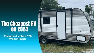 2024s Best Budget RV Coleman Lantern 17B [upl. by Rhtaeh]