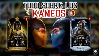 ¿SON TAN MALOS TODO SOBRE LOS KAMEOS  Mortal Kombat Mobile [upl. by Oah643]