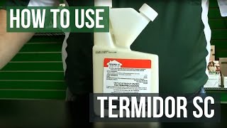 How To Use Termidor SC Termiticide and Ant Killer [upl. by Adnorehs]