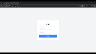 BugTask Tracker Application [upl. by Lamar439]