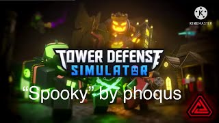 2020 Halloween lobby OST one hour Tower defense simulator [upl. by Enimasaj352]