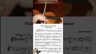 RIEDING CONCERTO Op 35 in B minor 2Mov  FREE VIOLIN EASY PLAY ALONG JL21 [upl. by Vincent258]