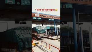 Way to Suryapet 🥰 suryapet suryapeta ytshorts yt youtubeshorts [upl. by Fitzgerald]