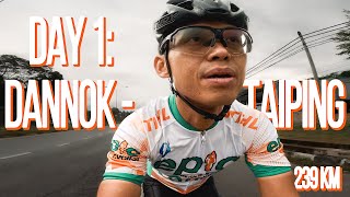 We rode our bikes from Dannok to Taiping  Cycling in Malaysia [upl. by Gayel34]