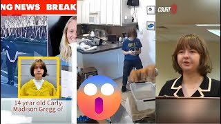 Horrifying moment 14yearold Carly Gregg shoots mom dead💀😱😭 [upl. by Yahska]