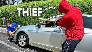 I Caught My Car Thief Red Handed [upl. by Ahsiryt]