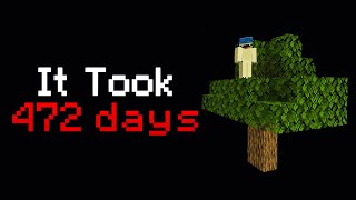 Can You Beat Skyblock WITH ONLY The Tree [upl. by Portie327]