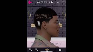 Barber Chop Bevel hair design [upl. by Lavro588]