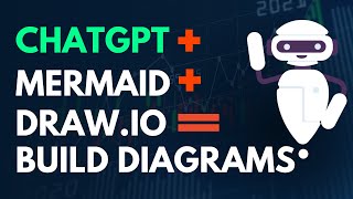 Mermaid  drawio  ChatGPT I to Build System Diagrams [upl. by Jeanne]