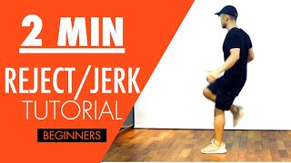 House Dance Basic Step Tutorial  Reject（Jerk）for Beginners [upl. by Cullan]