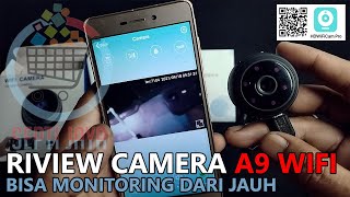 Review Unboxing dan Tutorial Camera Mini A9 Bisa Monitoring dari Jarak Jauh Menggunakan HP [upl. by Janiuszck425]