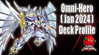 How to Play Hero in 2024  Omni HERO Deck Profile Jan 2024 2nd Place [upl. by Kyla]