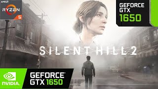 Silent Hill 2 Remake GTX 1650 FPS Test [upl. by Attenauq]