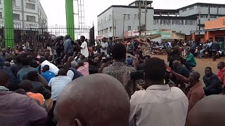 Chaos Rock Nandi County as Residents Camp outside Governor Sangs Office Demanding his Impeachment [upl. by Nosreh219]